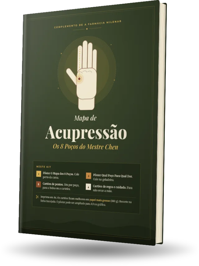 Mapa de Acupressão